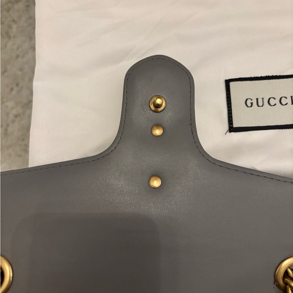 Luxury DESIGNER INSPIRED G G Marmont Leather Shoulder Bag - Picture 8 of 13